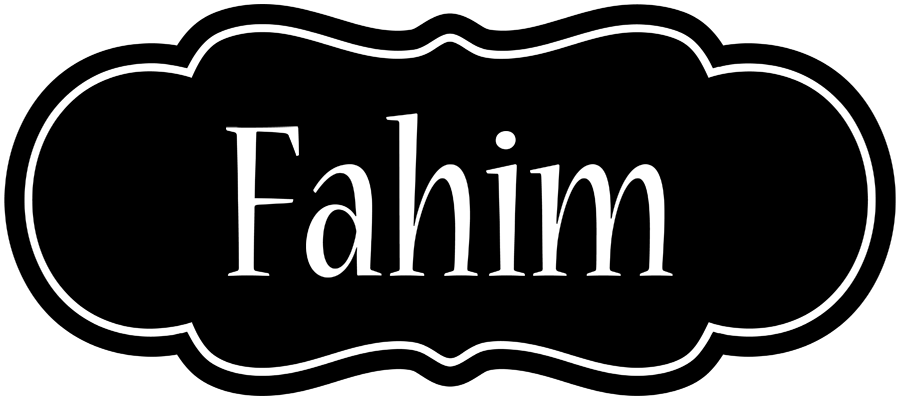Fahim welcome logo