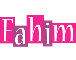 Fahim whine logo