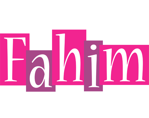 Fahim whine logo