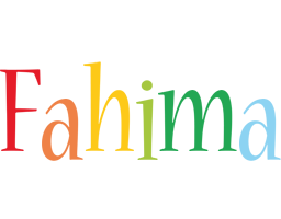 Fahima birthday logo