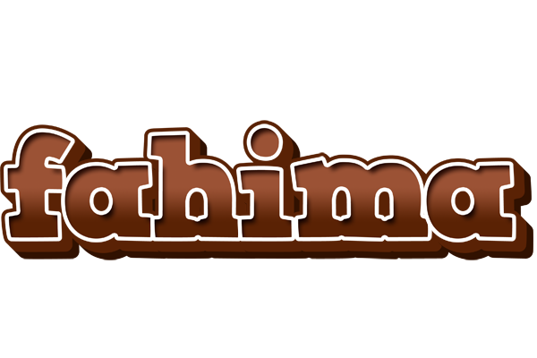 Fahima brownie logo