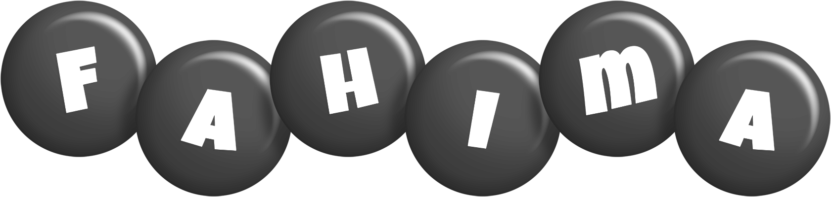 Fahima candy-black logo