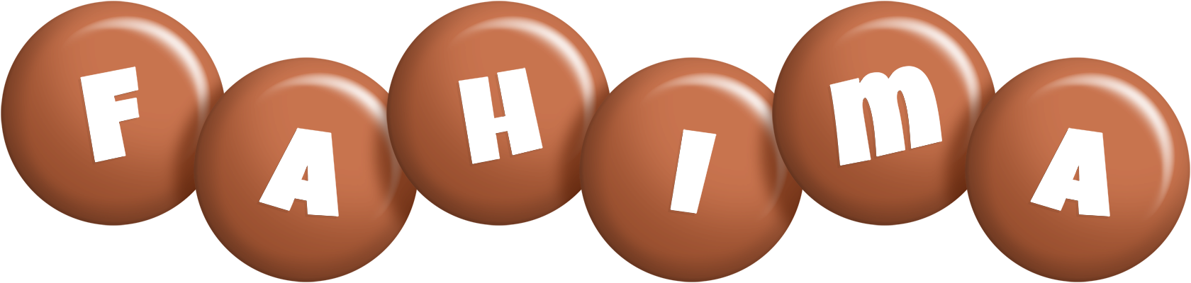Fahima candy-brown logo