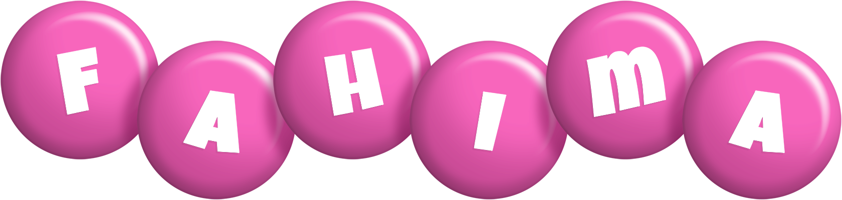 Fahima candy-pink logo