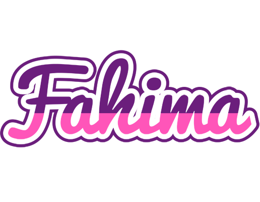 Fahima cheerful logo