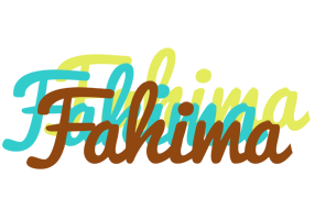 Fahima cupcake logo