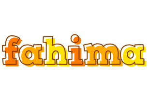 Fahima desert logo