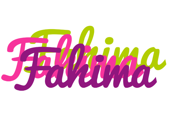 Fahima flowers logo