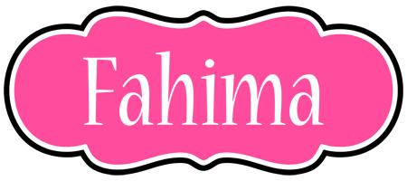 Fahima invitation logo