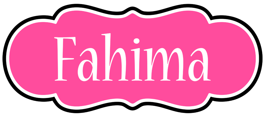 Fahima invitation logo