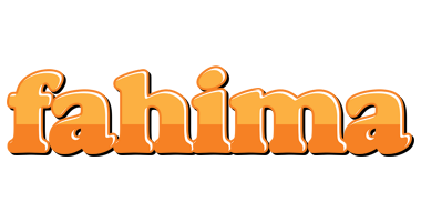 Fahima orange logo