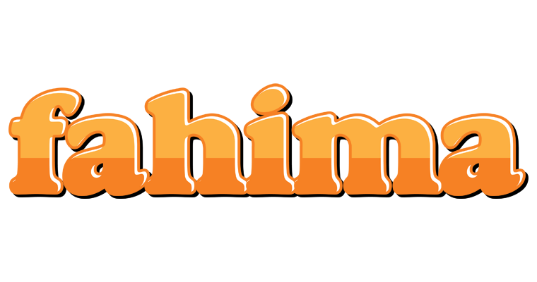 Fahima orange logo