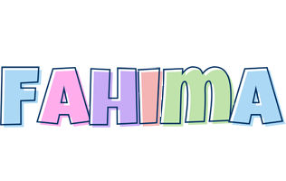 Fahima pastel logo