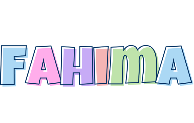 Fahima pastel logo