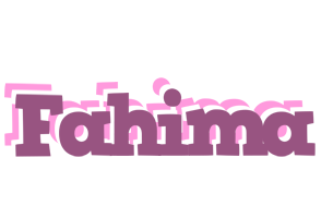 Fahima relaxing logo