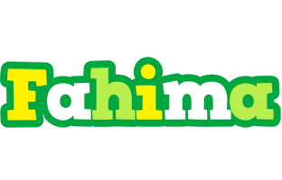 Fahima soccer logo