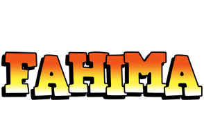 Fahima sunset logo