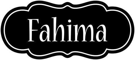 Fahima welcome logo