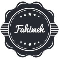 Fahimeh badge logo