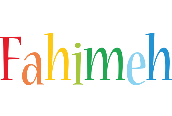Fahimeh birthday logo