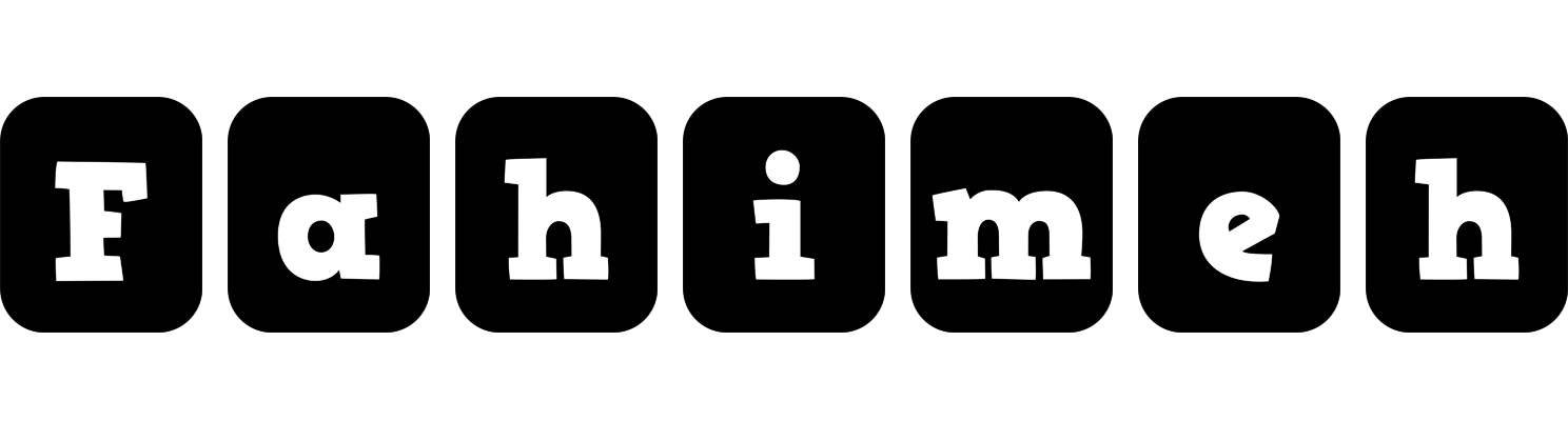 Fahimeh box logo