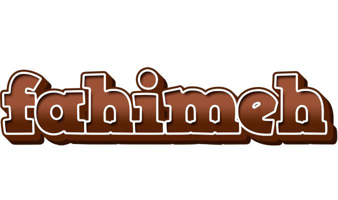 Fahimeh brownie logo