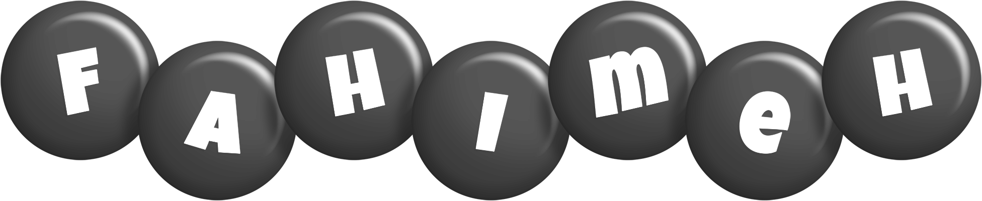 Fahimeh candy-black logo