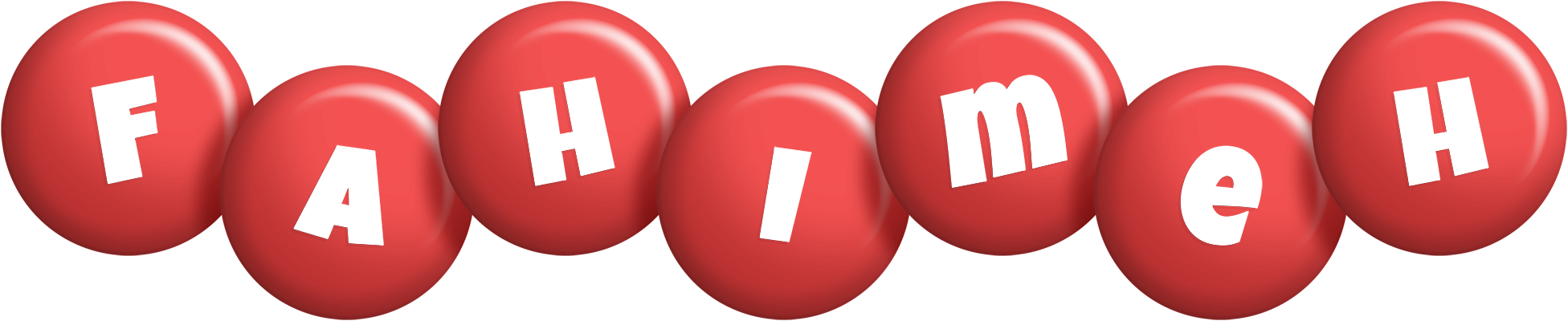 Fahimeh candy-red logo