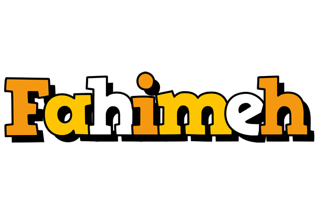 Fahimeh cartoon logo