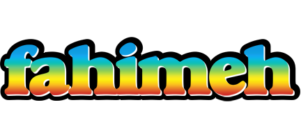 Fahimeh color logo