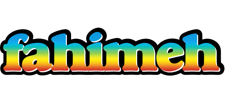 Fahimeh color logo