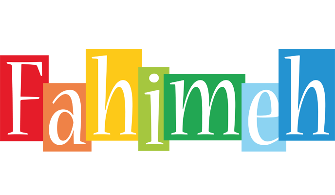 Fahimeh colors logo
