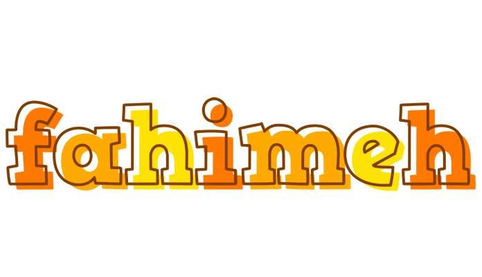 Fahimeh desert logo