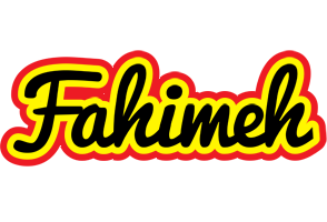 Fahimeh flaming logo