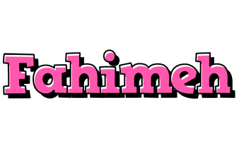 Fahimeh girlish logo