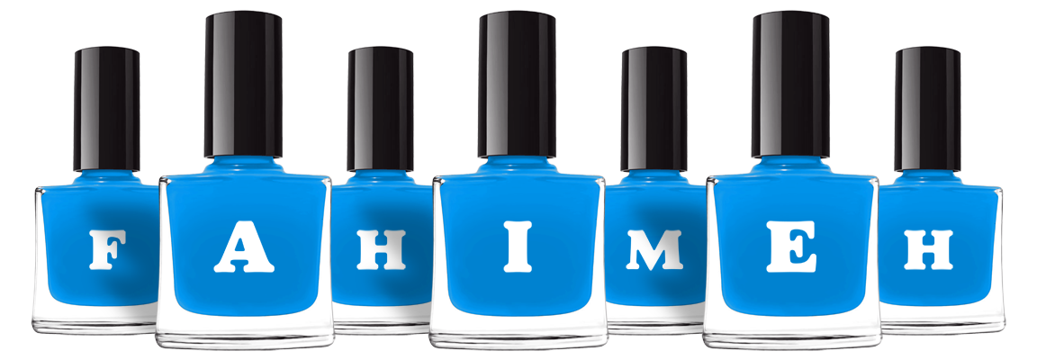 Fahimeh glossy logo