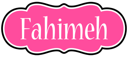 Fahimeh invitation logo