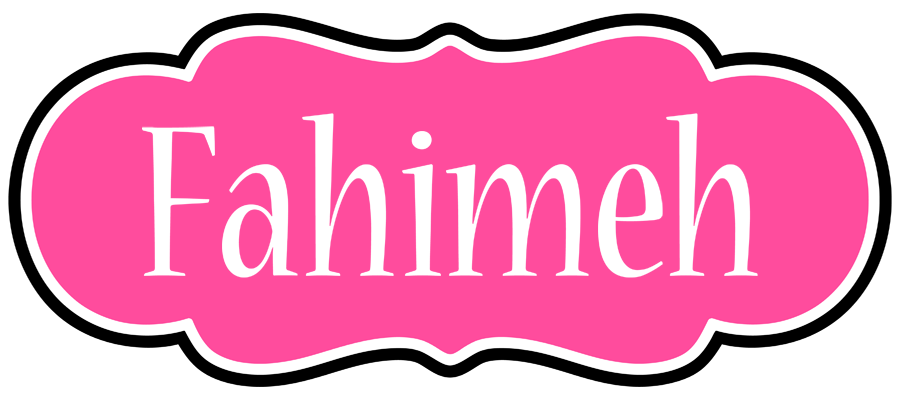 Fahimeh invitation logo
