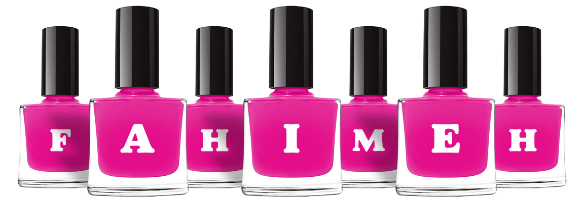 Fahimeh nails logo