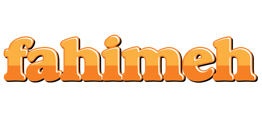 Fahimeh orange logo