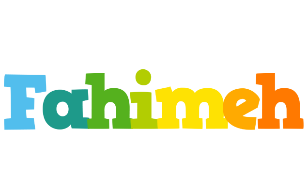 Fahimeh rainbows logo