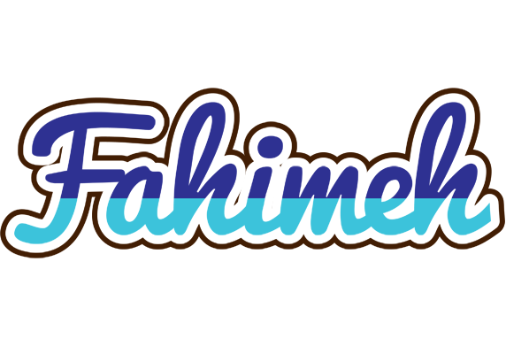 Fahimeh raining logo