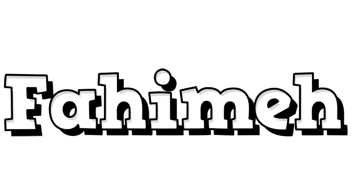 Fahimeh snowing logo