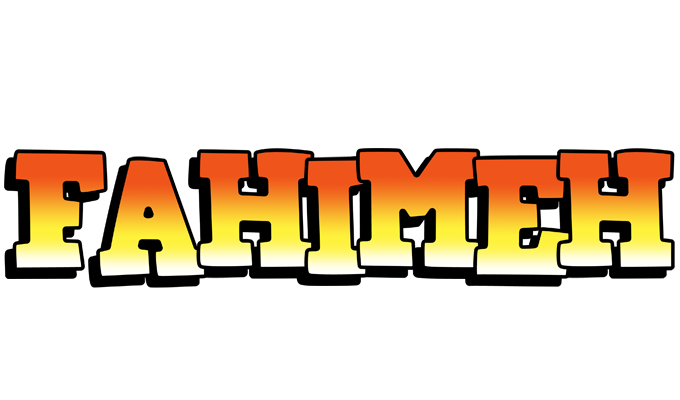 Fahimeh sunset logo