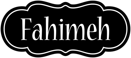 Fahimeh welcome logo