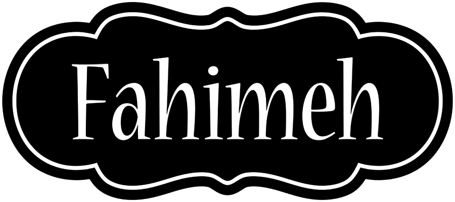 Fahimeh welcome logo