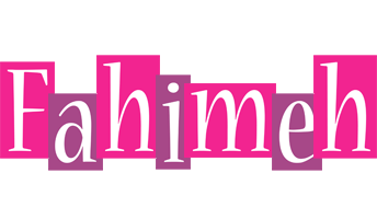 Fahimeh whine logo