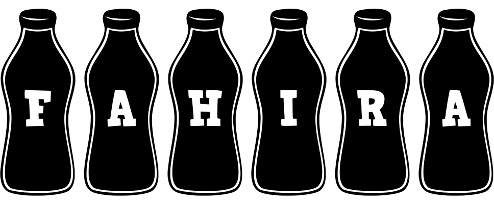 Fahira bottle logo