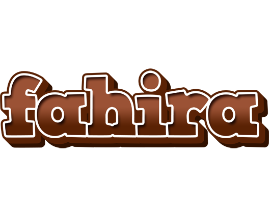 Fahira brownie logo