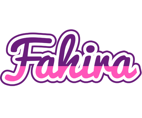 Fahira cheerful logo